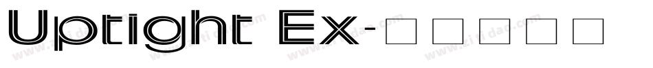 Uptight Ex字体转换